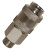 Quick release coupling nickel plated brass male G1/4"